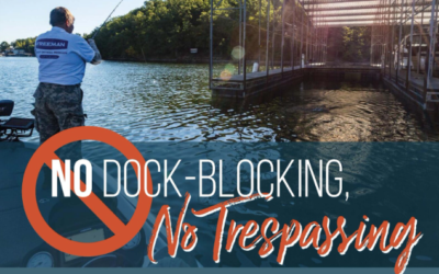No Dock-Blocking, No Trespassing